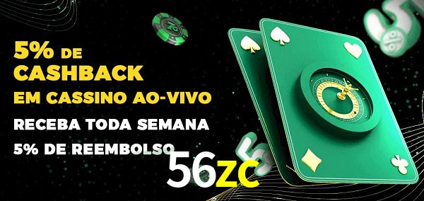 Promoções do cassino ao Vivo 56zc